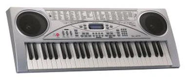 Tastiera per pianoforte a 54 tasti Display LCD Potenza unica