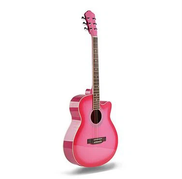 Chitarra acustica colorata