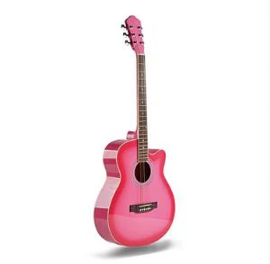Chitarra acustica colorata